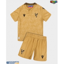 Otroški Nogometni dresi Crystal Palace Gostujoči 2025-26 Kratek Rokav (+ Kratke hlače)